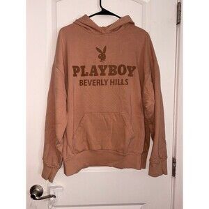 Hoodie PacSun Playboy Hoodie brown/Tan Men size L GUC